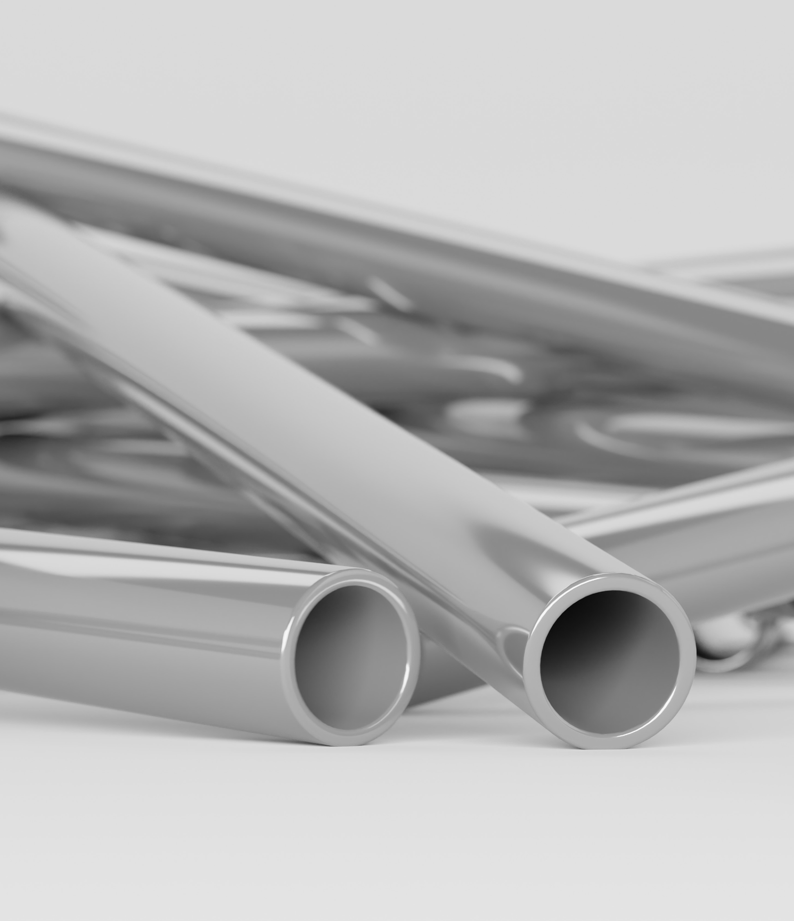 Stainless steel pipes, representing a stainless steel supplier in Pune.