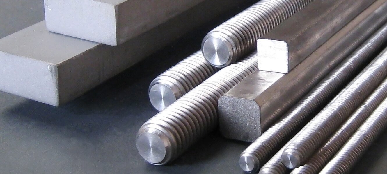 Gunmetal threaded rods and square bars